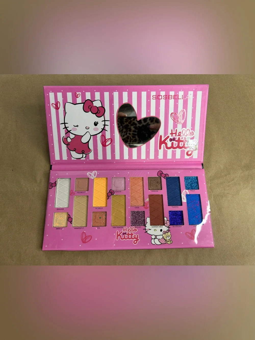 5 for $25🔥SOSBELLA Hello Kitty Eyeshadow Palette- New